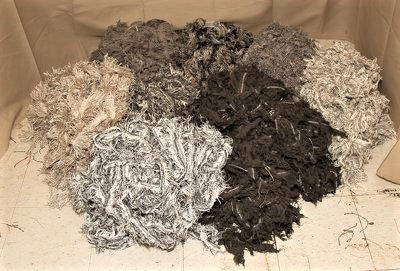 Blacks, Grey, Oatmeal & Charcoal 60 Pound Trimmings Pack