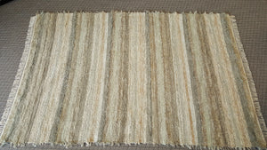 Living Room, Dining Room or Family Room Rug - 6' x 9'  Sage & Tan